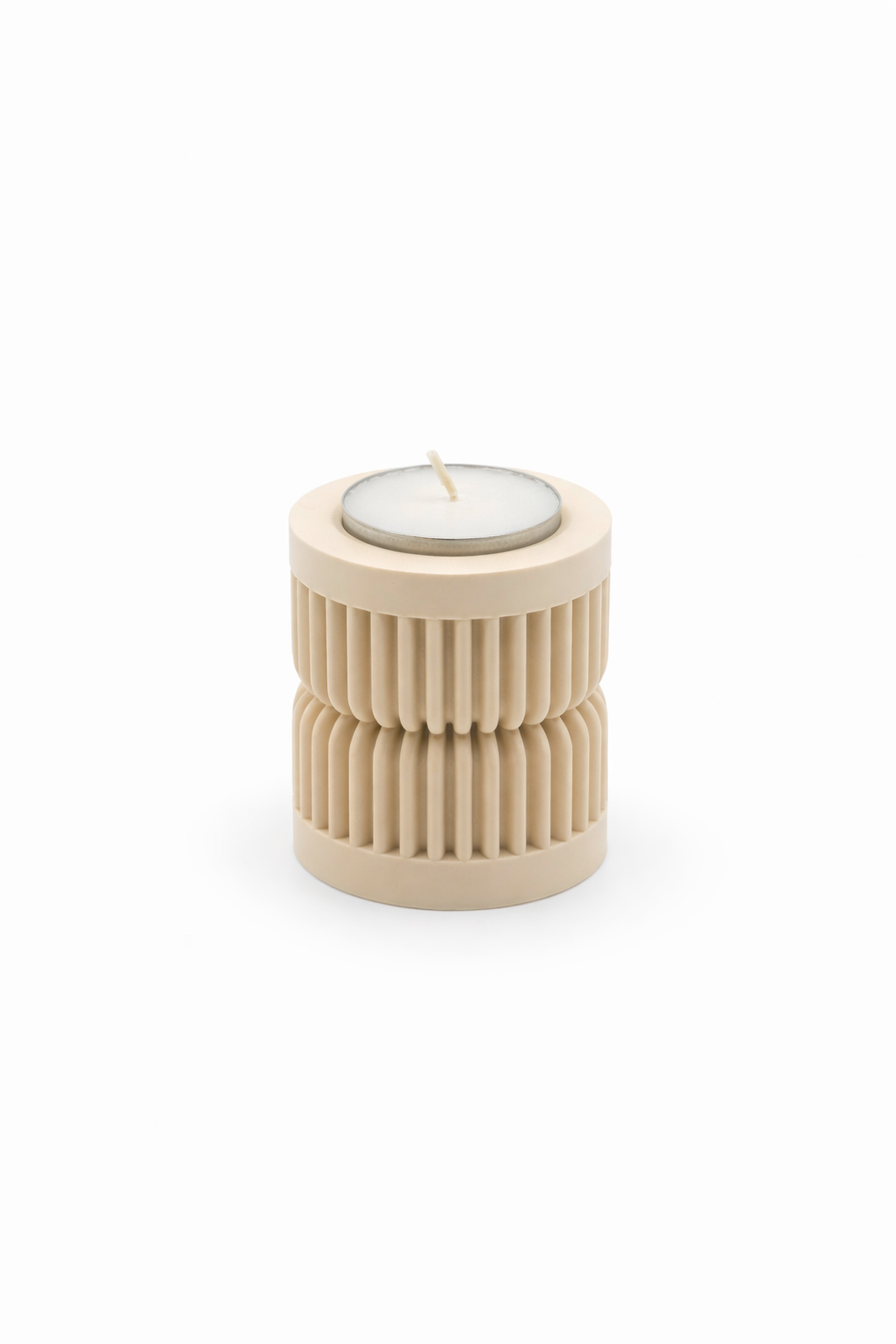 Moderne Kaarshouder, Strak Geribbeld Design