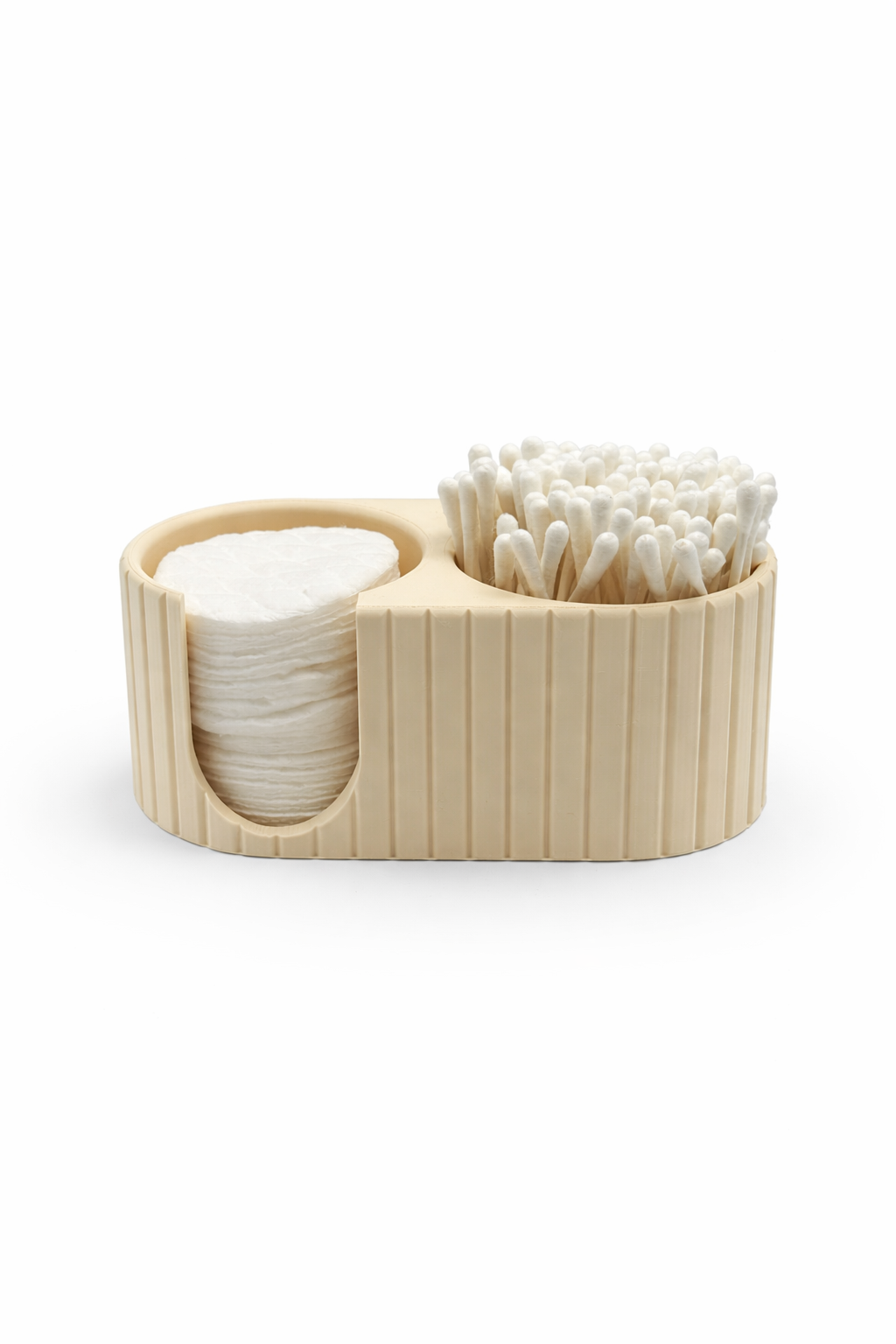 Minimalistische Organizer Set Voor Wattenschijfjes & Wattenstaafjes